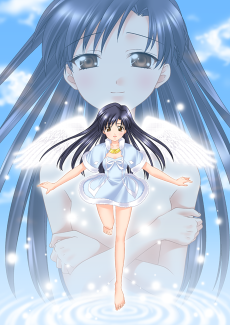 kisaragi chihaya (idolmaster and 1 more) drawn by itsuki_sayaka