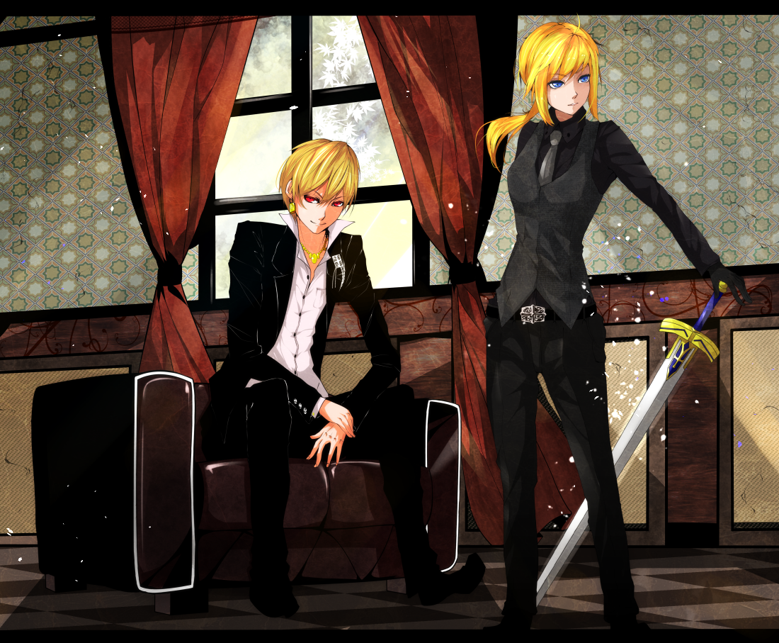 Artoria Pendragon Saber And Gilgamesh Fate And 2 More Drawn By Sakura Shounen Hiroz Danbooru Artoria Pendragon Saber And Gilgamesh Fate And 2 More Drawn By Sakura Shounen Hiroz Danbooru