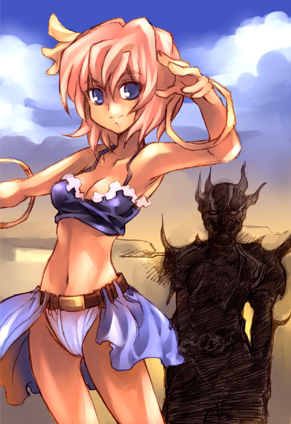 cecil harvey, dark knight, and dancer (final fantasy and 1 more) drawn by kouno_hikaru