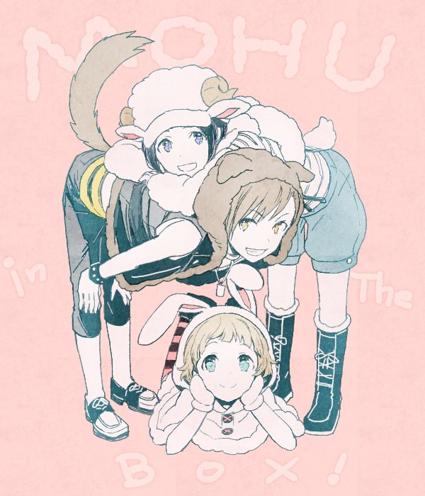 himeno kanon, tachibana shiro, and okamura nao (idolmaster and 1 more) drawn by egawa_satsuki
