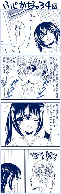 minami kana and fujioka (minami-ke) drawn by yuubararin