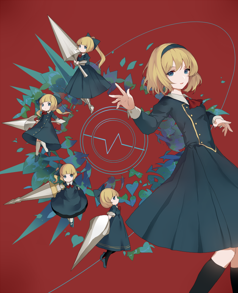 alice margatroid and shanghai doll (touhou) drawn by reeh_(yukuri130)