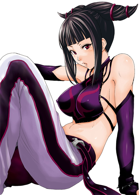 han juri (street fighter and 1 more) drawn by coelacanth_(gyotaku)
