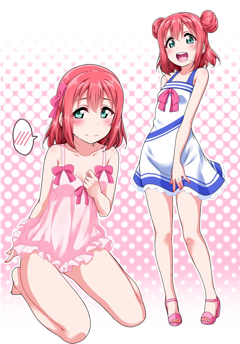 kurosawa ruby (love live! and 1 more) drawn by yopparai_oni