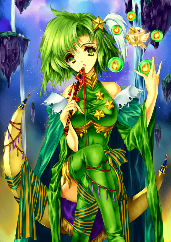 rydia (final fantasy and 1 more) drawn by okonogi_noi