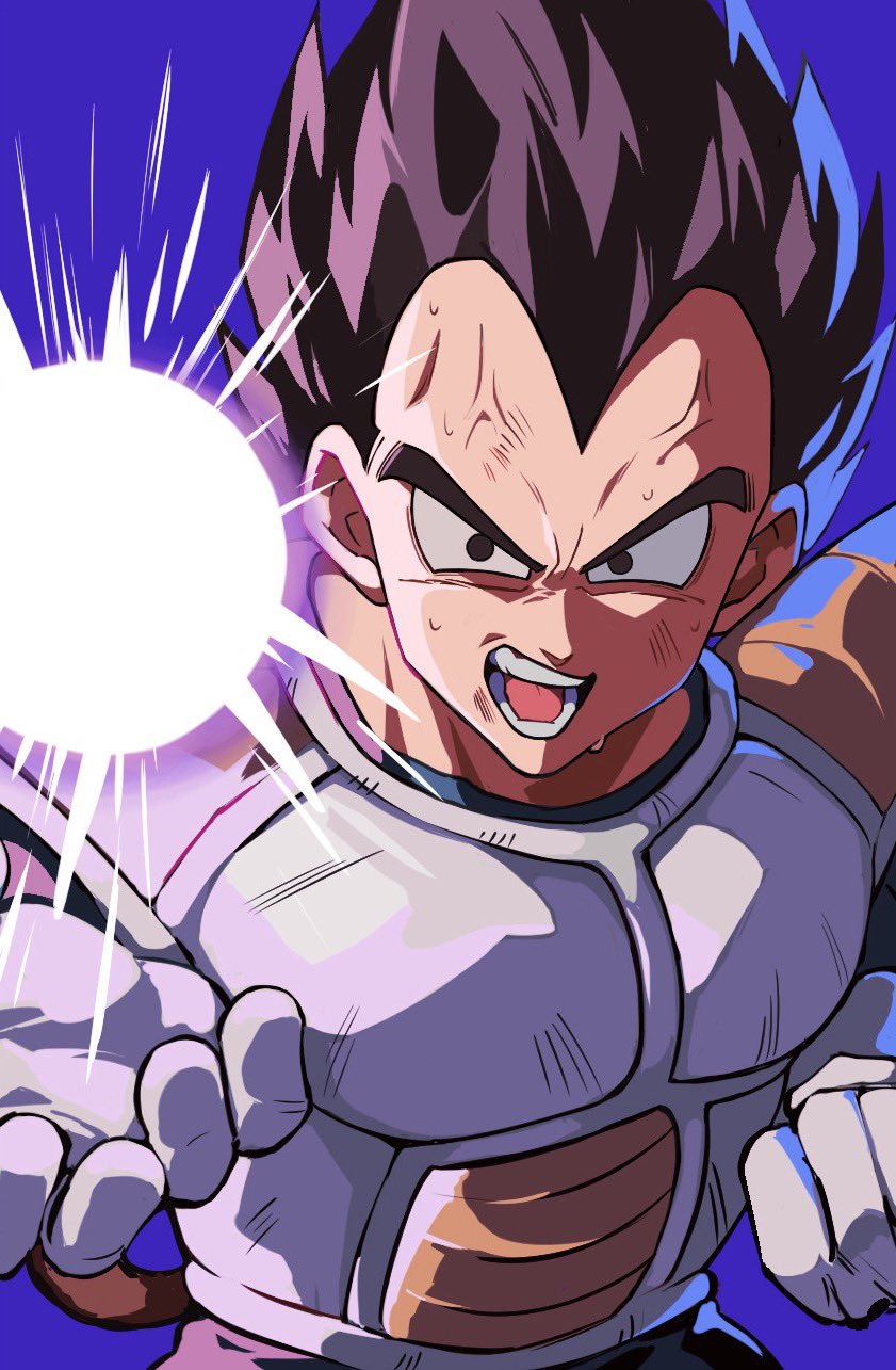 vegeta (dragon ball and 1 more) drawn by natume12izr