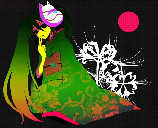 hatsune miku (vocaloid and 1 more) drawn by mo_ga_ki