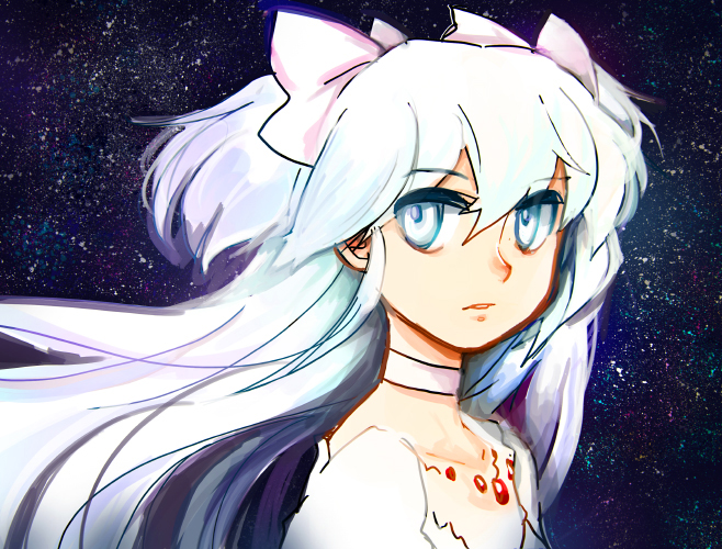 kaname madoka and ultimate madoka (mahou shoujo madoka magica and 1 more) drawn by silverxp
