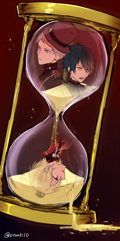 kagehira mika, itsuki shu, and nito nazuna (ensemble stars!) drawn by juuya