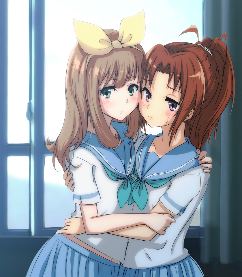 nakagawa natsuki and yoshikawa yuuko (hibike! euphonium) drawn by hoshikawa_hikari