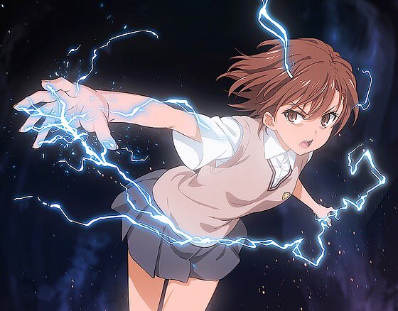 misaka mikoto (toaru majutsu no index and 1 more) drawn by isshi_pyuma