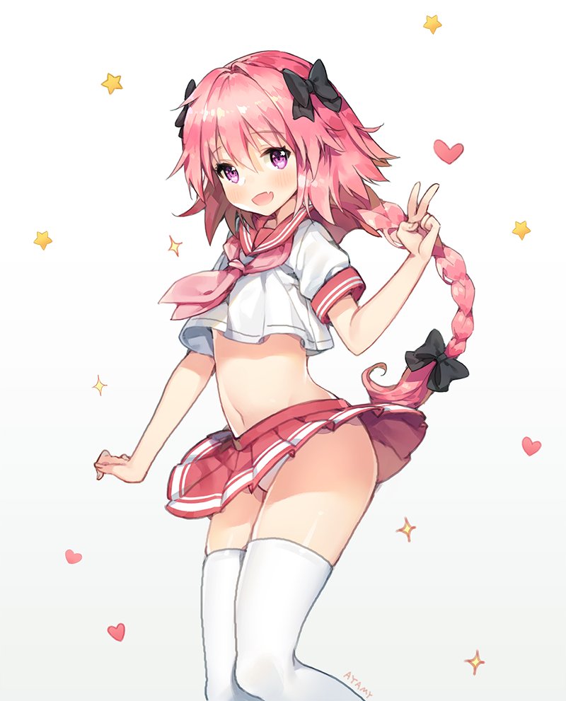 astolfo (fate and 2 more) drawn by ayamy