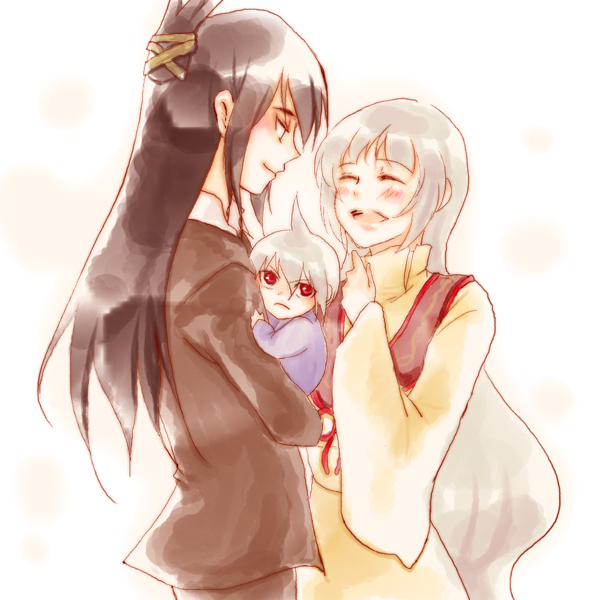 iron maiden jeanne, tao ren, and tao men (shaman king) drawn by chizu_(tuduru)