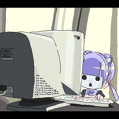 lokulo-chan (original and 1 more) drawn by lokulo_no_mawashimono