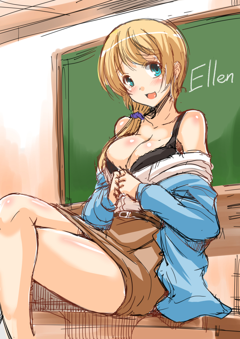 ellen baker (new horizon) drawn by nekoi_hikaru