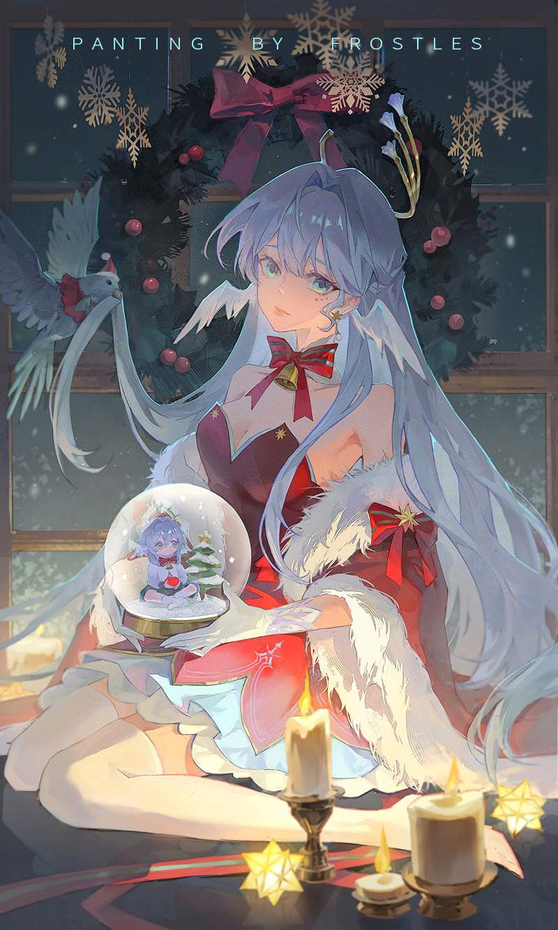 robin and sunday (honkai and 1 more) drawn by shuang_wu