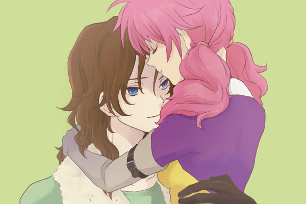 feldt grace and lockon stratos (gundam and 1 more) drawn by plum_(arch)