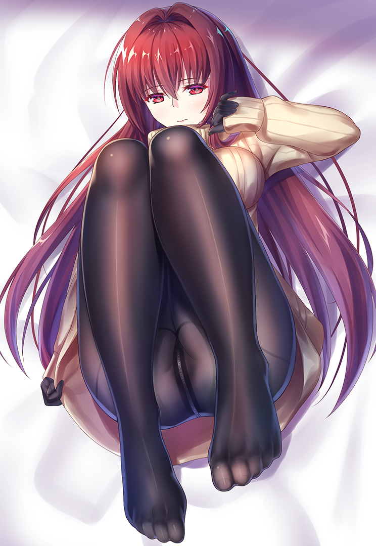 scathach (fate and 1 more) drawn by iro_ame_(amewaagada)