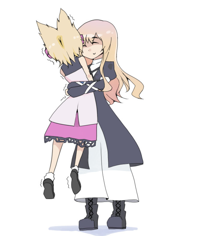 hijiri byakuren and toyosatomimi no miko (touhou and 1 more) drawn by gyokuro_omega