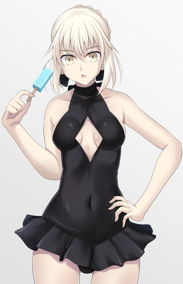 artoria pendragon and saber alter (fate and 1 more) drawn by cross_(crossryou)