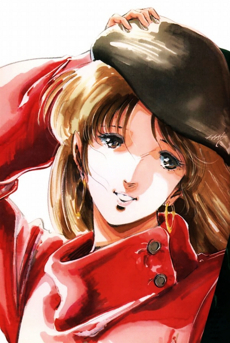 hayase misa (macross and 1 more) drawn by mikimoto_haruhiko