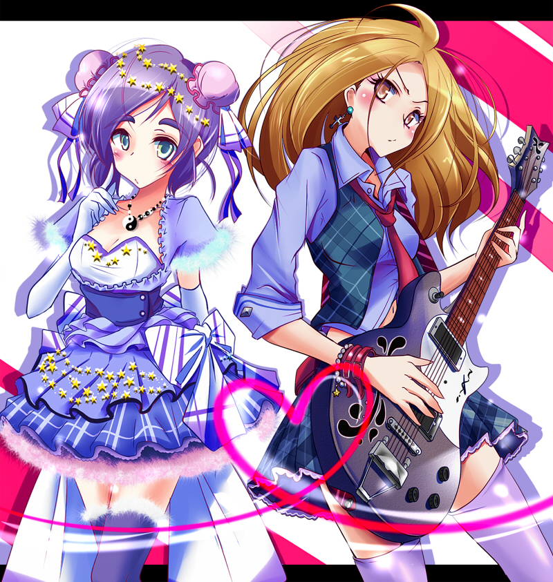 matsunaga ryo and yao fueifuei (idolmaster and 1 more) drawn by natsu_(anta_tte_hitoha)
