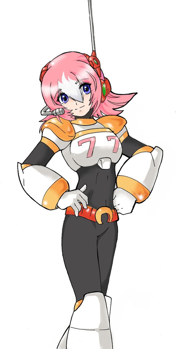 nana (mega man and 2 more) drawn by keiteki