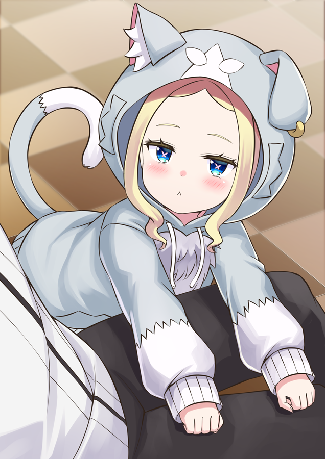 natsuki subaru, beatrice, and puck (re:zero kara hajimeru isekai seikatsu) drawn by s_(hdru2332)