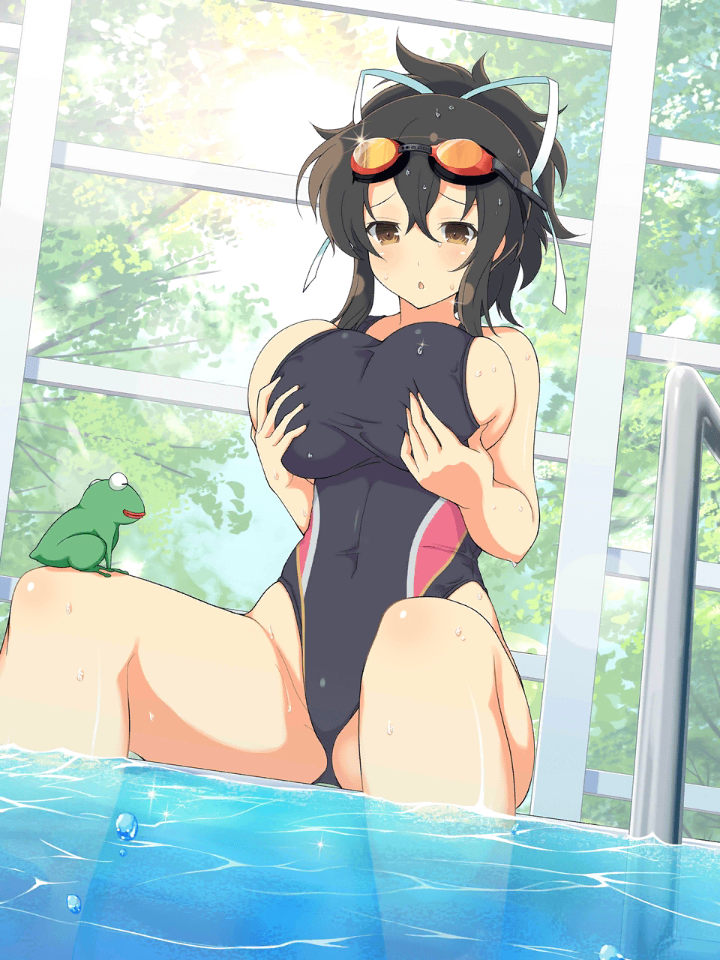 asuka (senran kagura and 1 more) drawn by yaegashi_nan