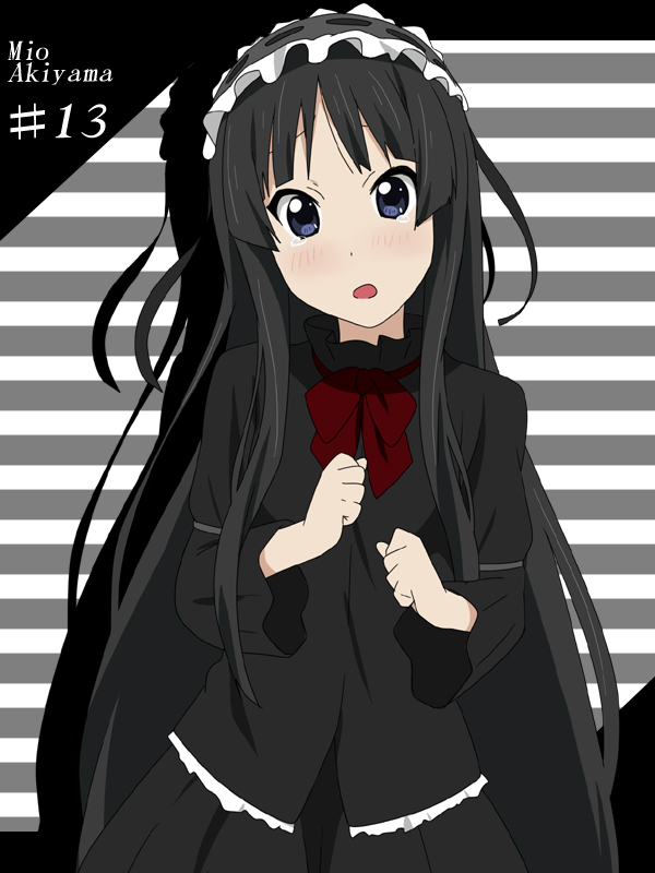 akiyama mio (k-on!) drawn by ikari_manatsu