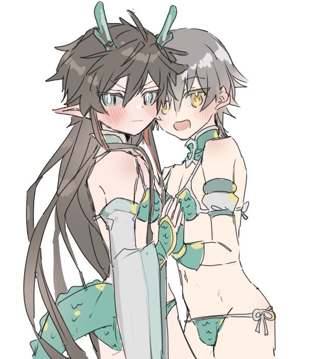 trailblazer, caelus, and dan heng (honkai and 1 more) drawn by tkhenpkn