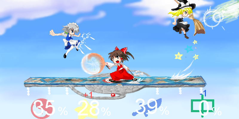 hakurei reimu, kirisame marisa, and izayoi sakuya (touhou and 1 more) drawn by zaki_(artist)