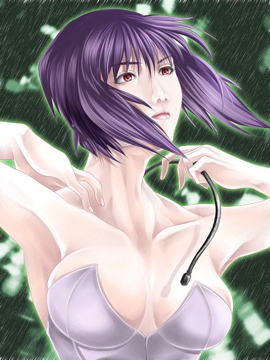 kusanagi motoko (ghost in the shell and 1 more) drawn by koni