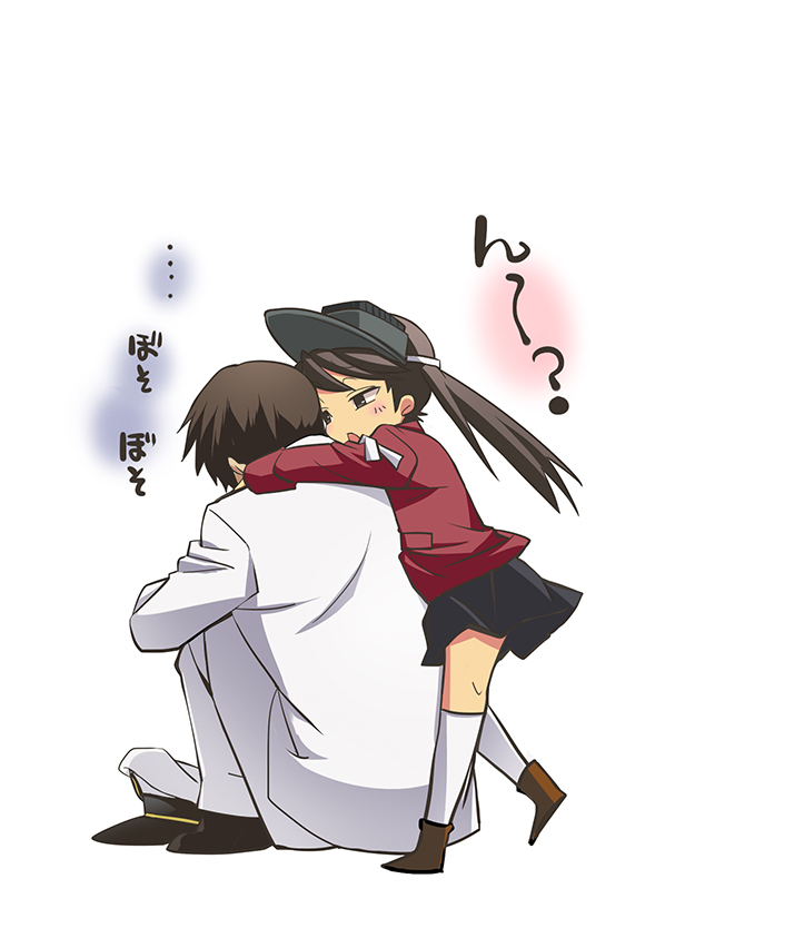 admiral and ryuujou (kantai collection) drawn by primary_stage