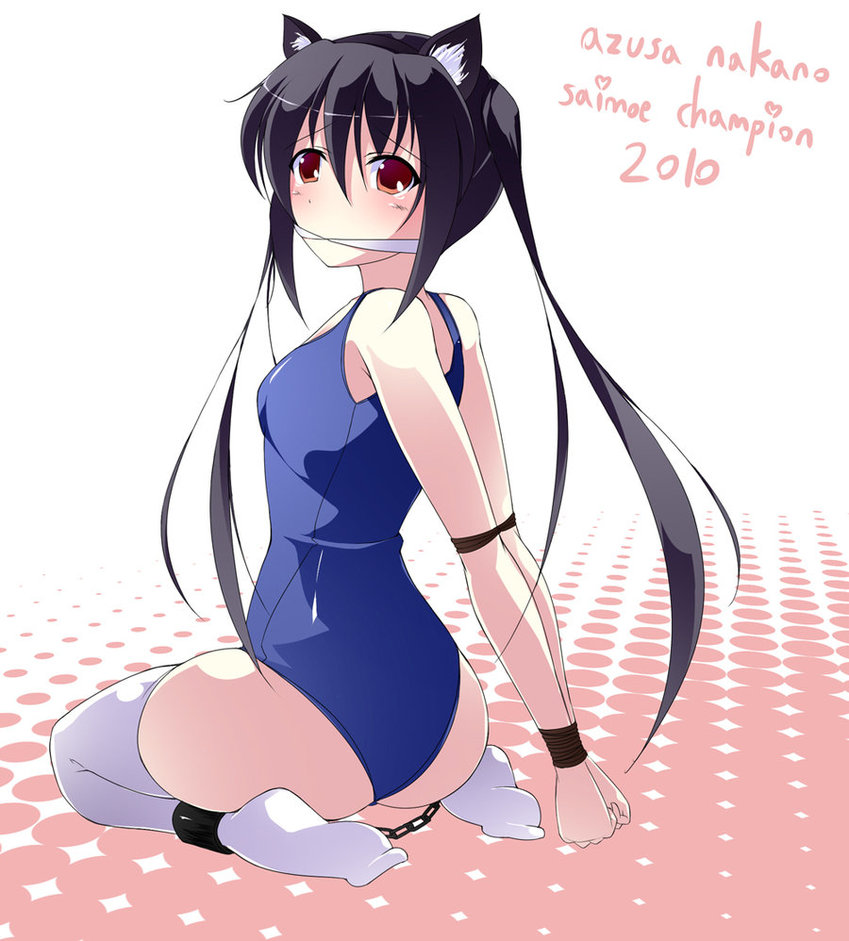nakano azusa (k-on! and 1 more) drawn by maullarmaullar