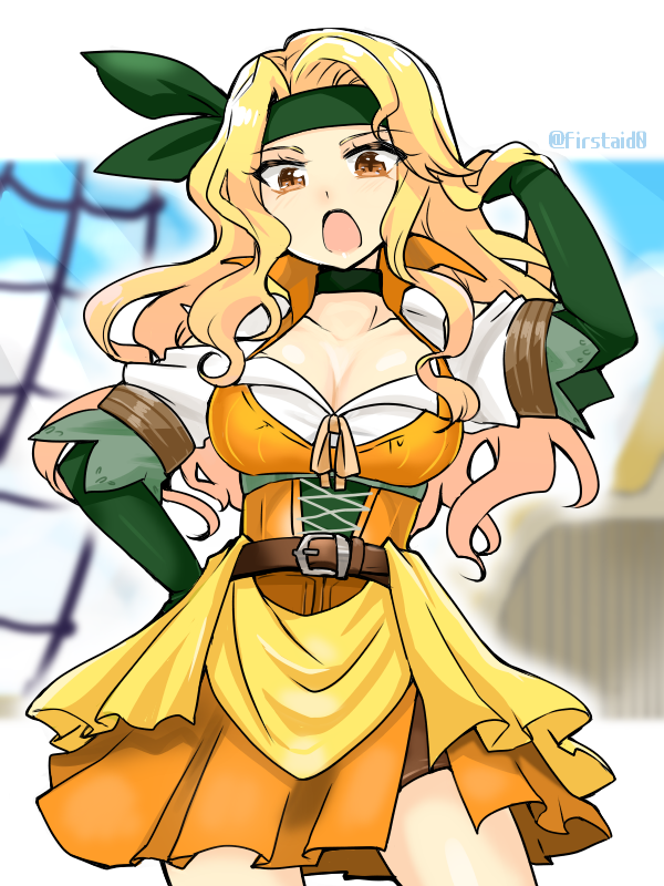brigid (fire emblem and 2 more) drawn by yukia_(firstaid0)