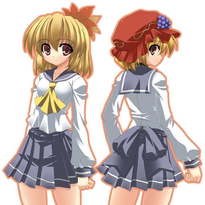 aki minoriko and aki shizuha (touhou) drawn by rappa_(rappaya)