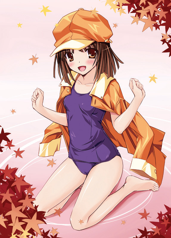 sengoku nadeko (monogatari and 1 more) drawn by yukiusagi_(gaballscreen&blaze)