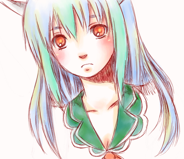 kamishirasawa keine and ex-keine (touhou) drawn by takanashi_minato