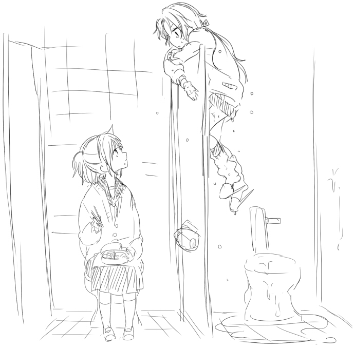 kashuu kiyomitsu and yamato-no-kami yasusada (touken ranbu) drawn by tomo_(sjim)