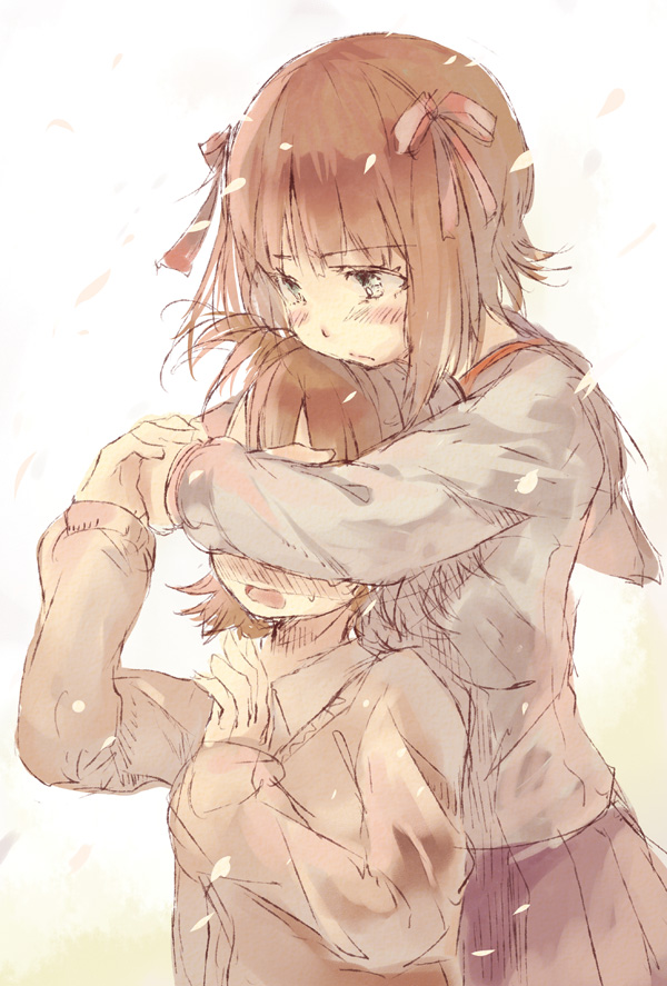 amami haruka and futami ami (idolmaster) drawn by yae_(mono110)