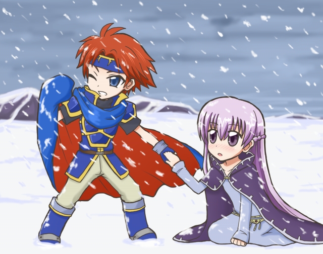 roy and sophia (fire emblem and 1 more) drawn by reverse_(bluefencer)
