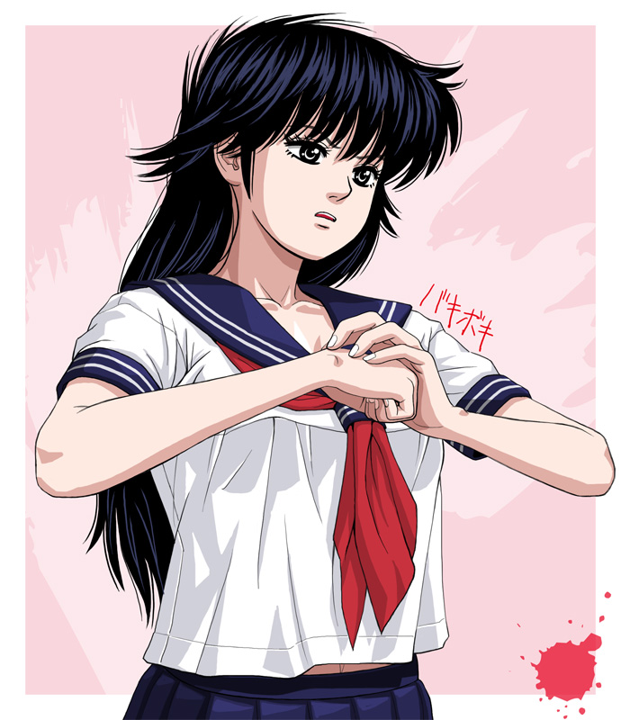 ayukawa madoka (kimagure orange road) drawn by micchan_(punchdrunker)