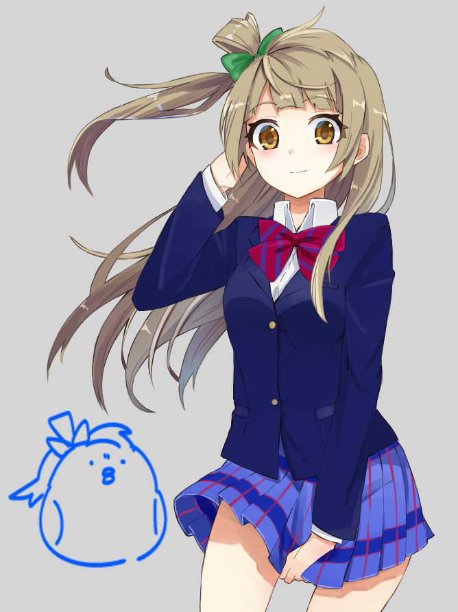 minami kotori (love live! and 1 more) drawn by taiki_(ozone)
