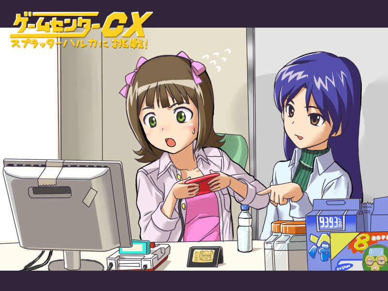kisaragi chihaya and amami haruka (idolmaster and 2 more) drawn by g-tetsu
