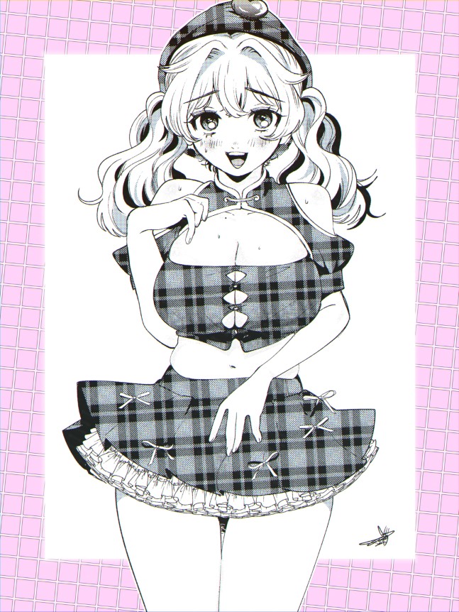 koto mitsuha (filter-goshi no kanojo) drawn by oomsz