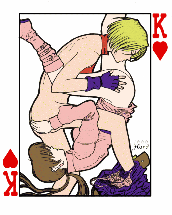 shermie and blue mary (the king of fighters and 1 more)