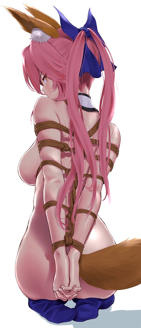 tamamo and tamamo no mae (fate and 2 more) drawn by wa_(genryusui)