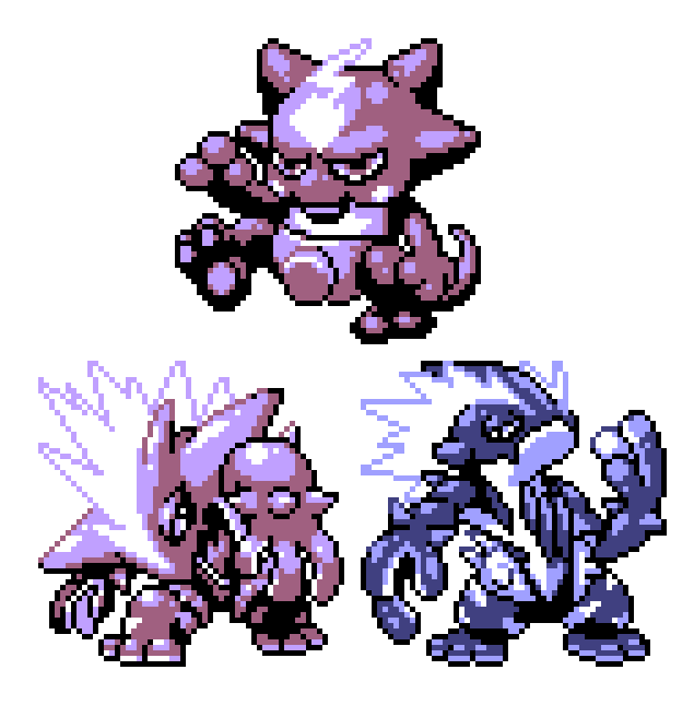 toxtricity and toxel (pokemon and 1 more) drawn by pat_attackerman