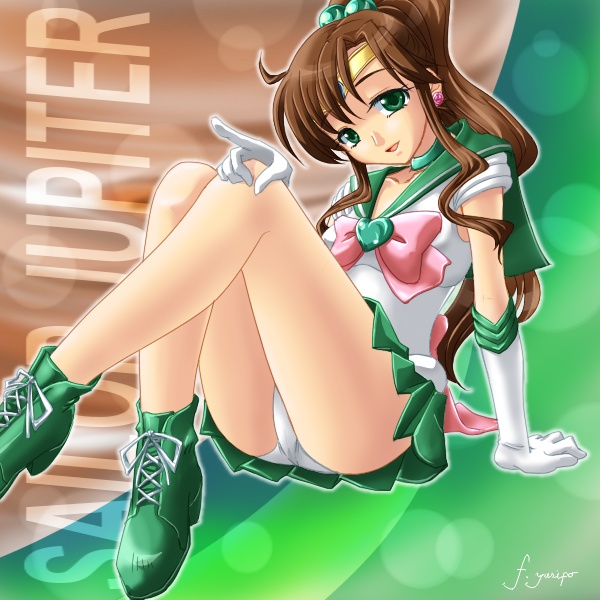kino makoto and sailor jupiter (bishoujo senshi sailor moon) drawn by nzack